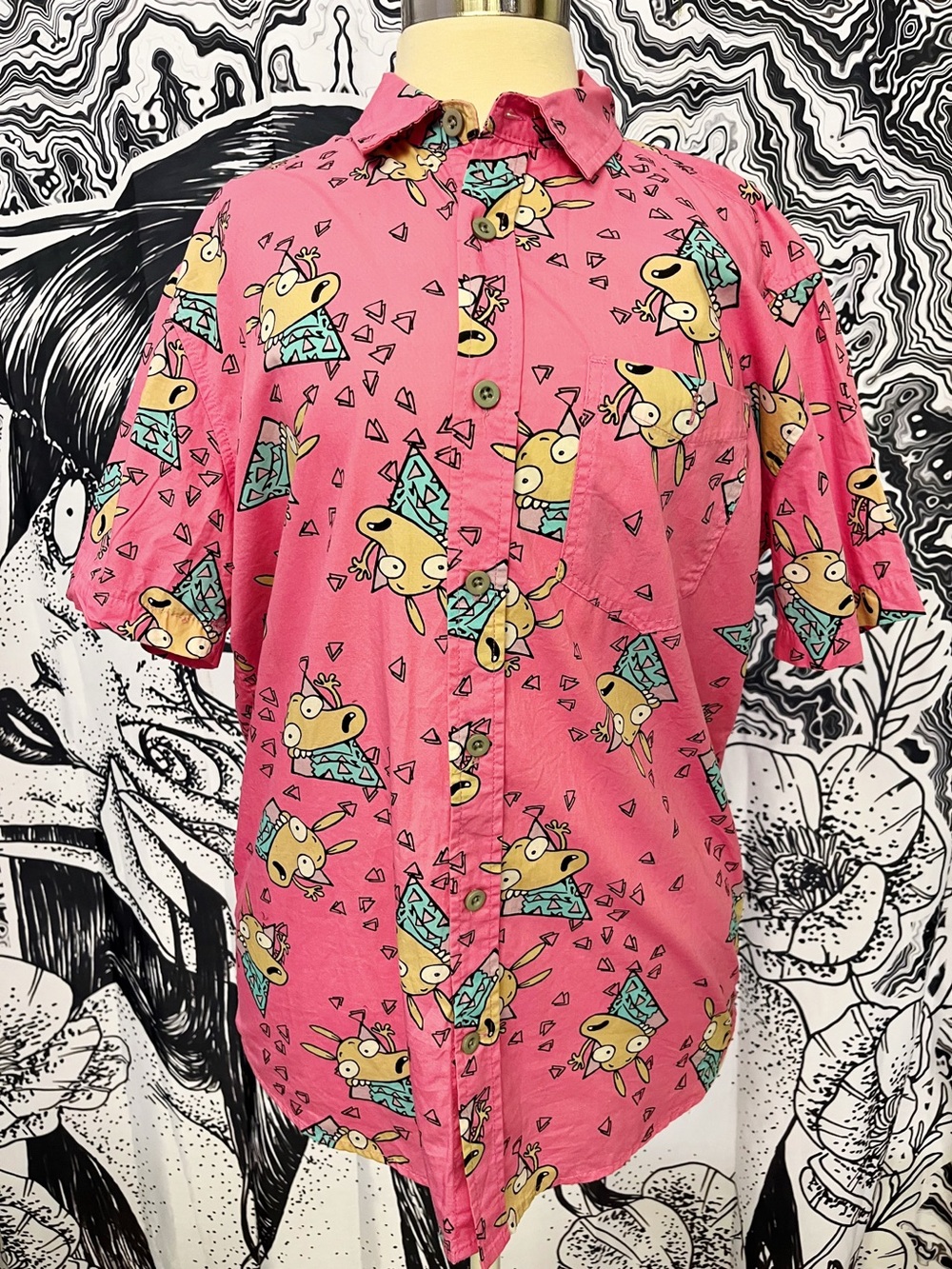 Rocko’s Modern Life Button Up Shirt